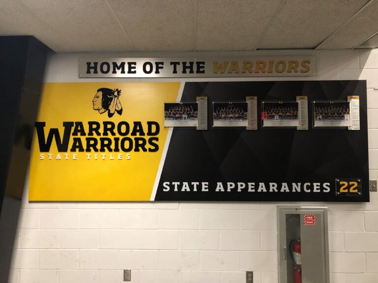 2021 Home of Warriors Tunnel Signage